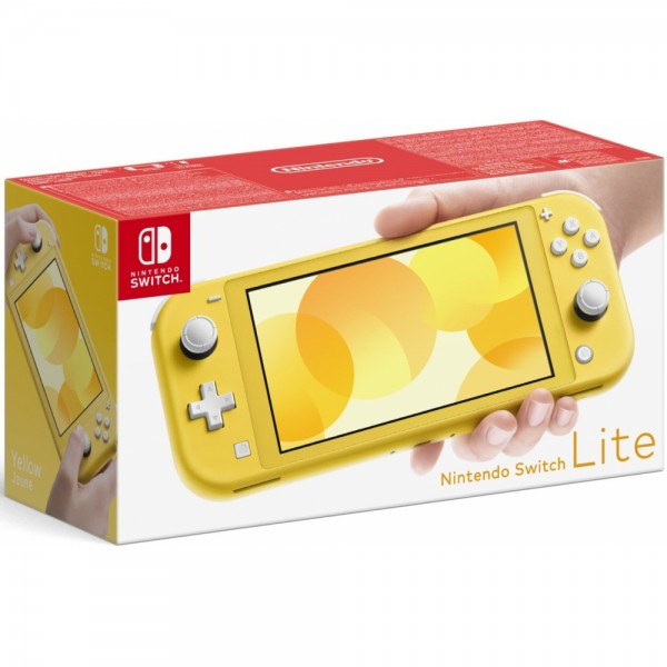 Nintendo Switch Lite Konsole gelb Spiele #220356