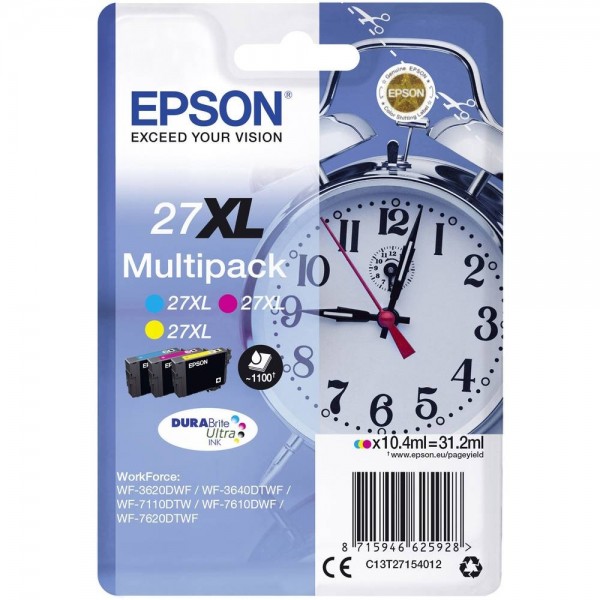 Epson Tinte 27XL DURABrite Ultra Multipa #154907