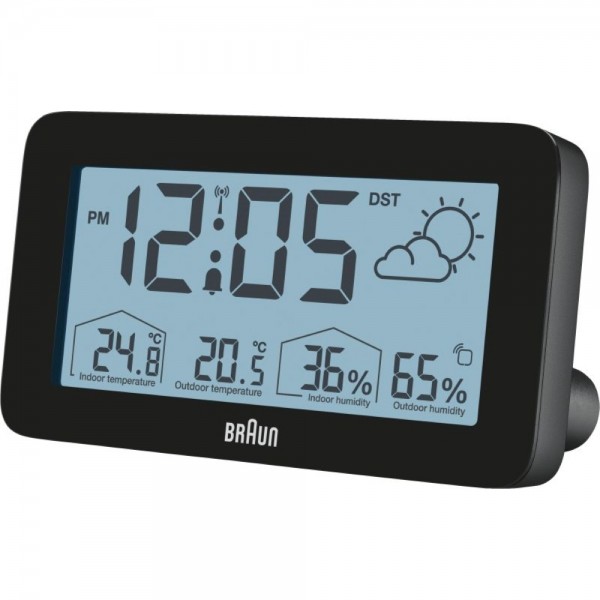 Braun BC13BP - Wetterstation - schwarz #277036