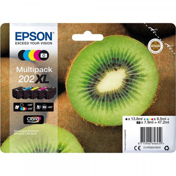 Epson Multipack 202XL - Druckerpatrone - #329596