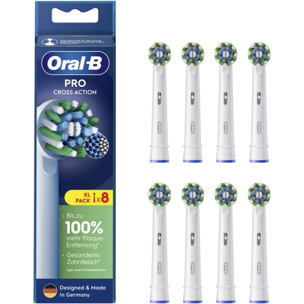 Oral-B Pro CrossAction 8er - Aufsteckbue #342233