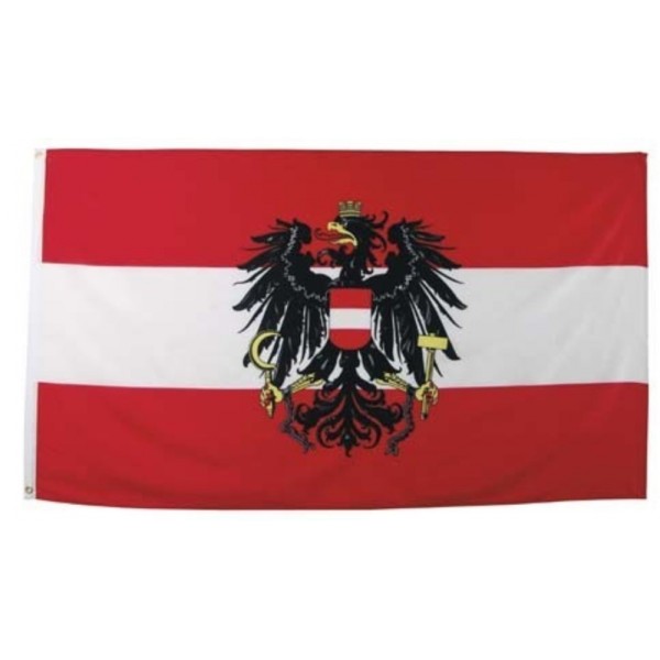 MFH Fahne 90 x 150 cm - Österreich - rot #349258