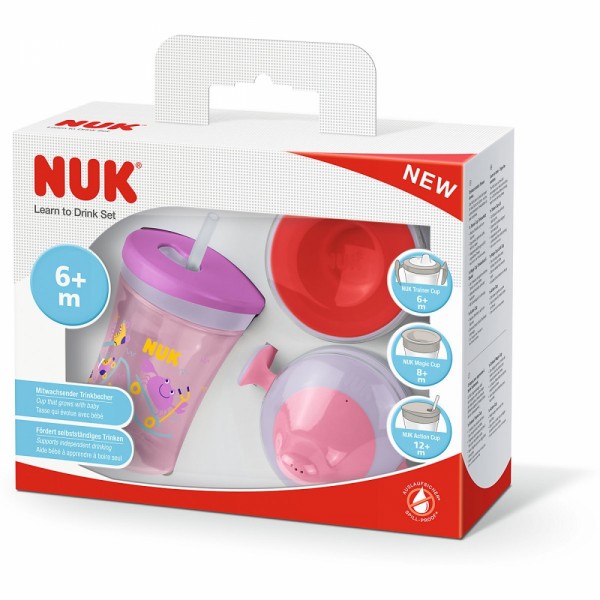 NUK 5 teilig Girl Evolution All-in 1 - T #331639