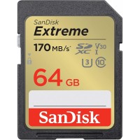 SD Extreme - UHS-I Card 64GB - SanDisk S #402806 SD Extreme - UHS-I Card 64GB - SanDisk S #402806
