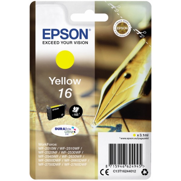 Epson 16 DURABrite Ultra - Tintenpatrone #715540