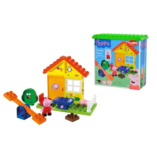 BIG BLOXX Peppa Pig Gartenhaus Haus Gart #60057073_1