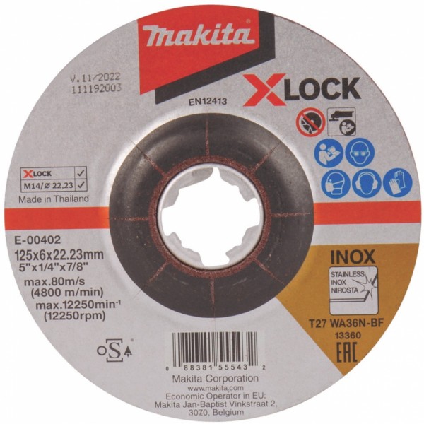 Makita E-00402 - Schleifscheibe - grau #306296