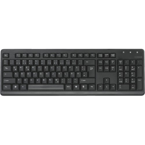 Vivanco IT-KB USB PS2 Schwarz Tastatur Z #1149012_1