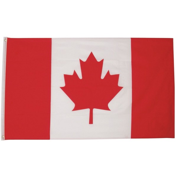 MFH Fahne 90 x 150 cm - Kanada - rot/wei #349264
