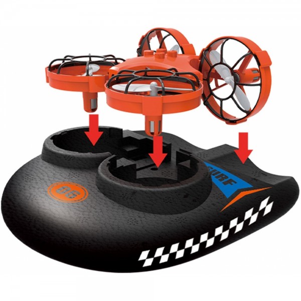 AMEWI Trix - 3 in1 Hovercraft Drohne ora #138159