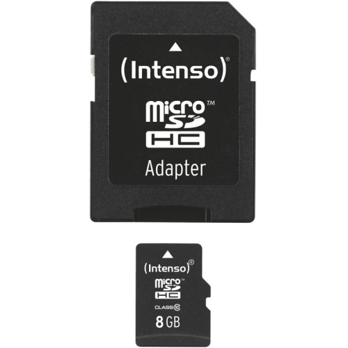 Intenso Micro SD Card 16GB Class 10 inkl #0744501_1