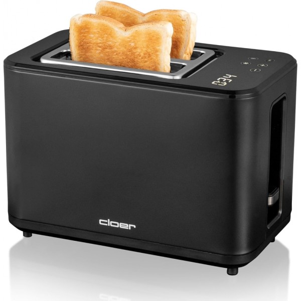 Cloer 3930 - Toaster - mattschwarz #350930