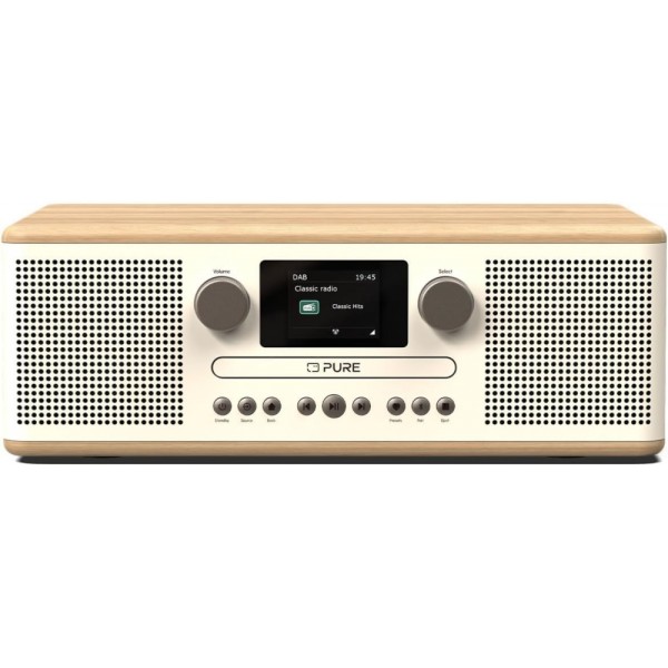 Pure Classic C-D6 - CD-Radio - weiss/bra #382601