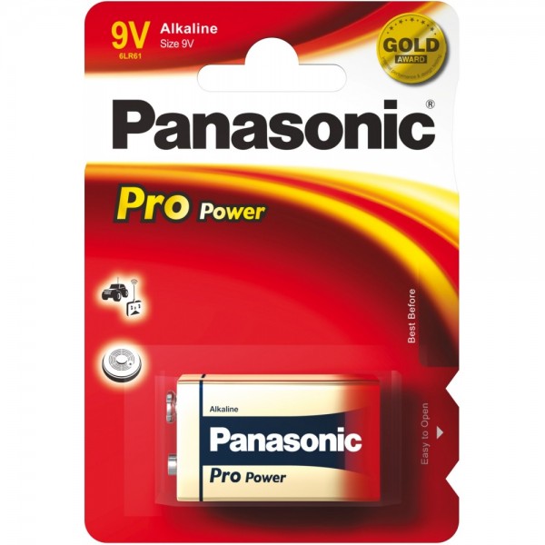Panasonic Batterie Alkali Pro Power 9V B #144997