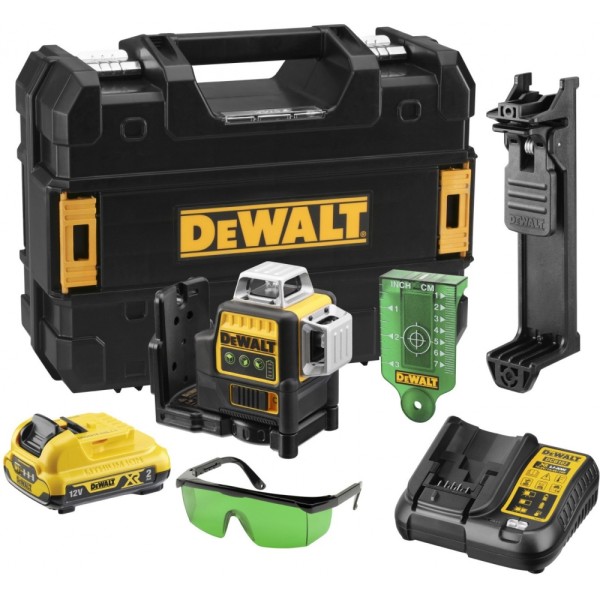 DeWalt DCE089D1G - Akku-Kreuzlaser - gel #687357