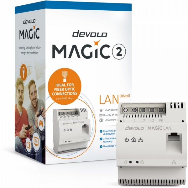 devolo Magic 2 LAN DINrail DIN-Schienena #293737