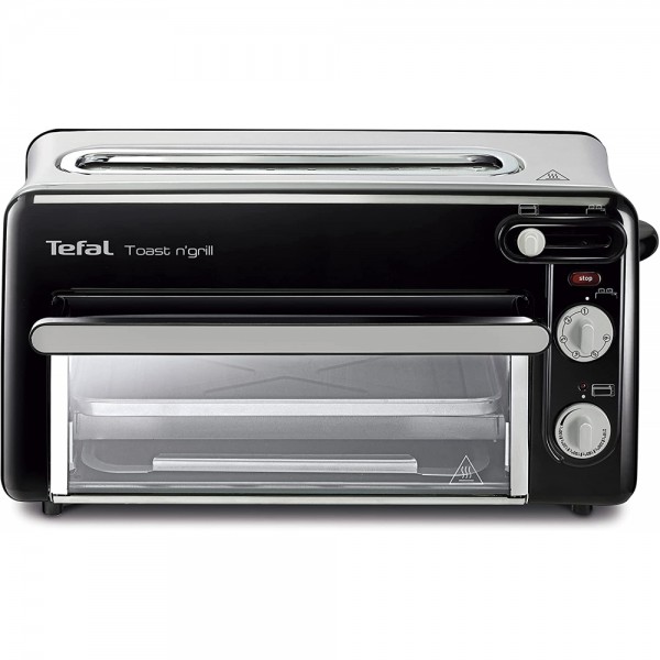 Tefal TL6008 Toaster Schwarz-Silber #279682