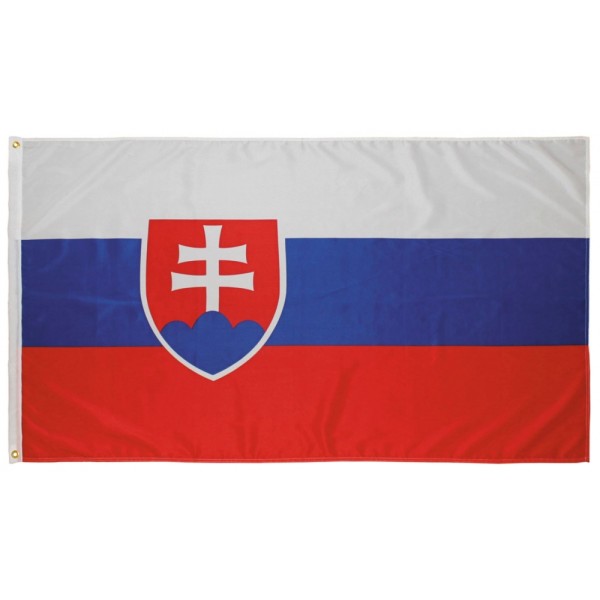 MFH Fahne 90 x 150 cm - Slowakei - weiss #349323