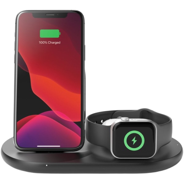 Belkin BoostCharge 3-in-1 Wireless Charg #687485