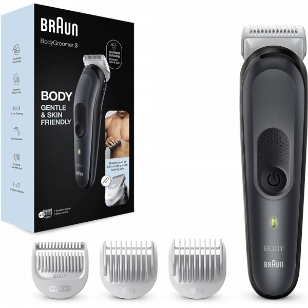 Braun 3 BG3350 - Bodygroomer - schwarz/g #295992