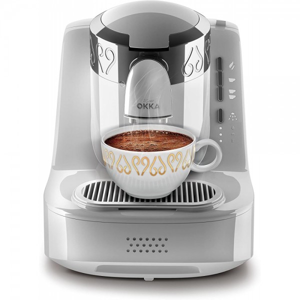 Arzum Okka - Kaffeemaschine - weiss/chro #289999