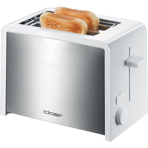 Cloer Toaster 3211 Weiss-Edelstahl Broet #0535689_1