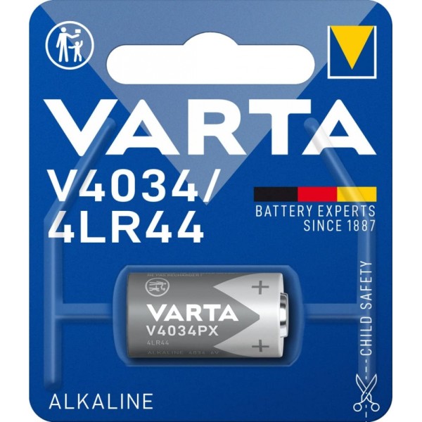 Varta V4034/4LR44 - Alkaline-Batterie - #344775
