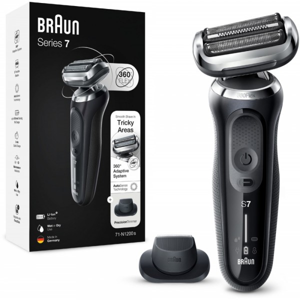 Braun Series 7 71-N1200s Wet & Dry - Ras #319956