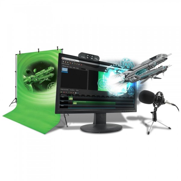 Steelplay Pro HD Streamers Pac 4 in1 -gr #715576