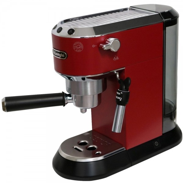 DeLonghi EC 685.R Dedica Style Siebträger Espressomaschine rot matt PriceGuard