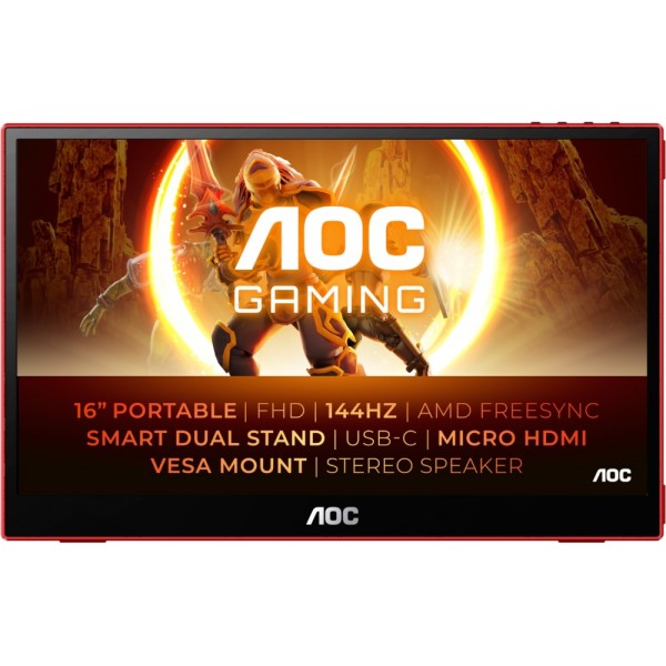 AOC Gaming 16G3 - Gaming Monitor - schwa #581430