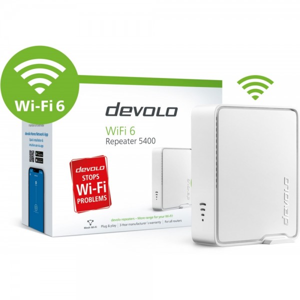 devolo WiFi 6 Repeater 5400 - WLAN Repea #313479