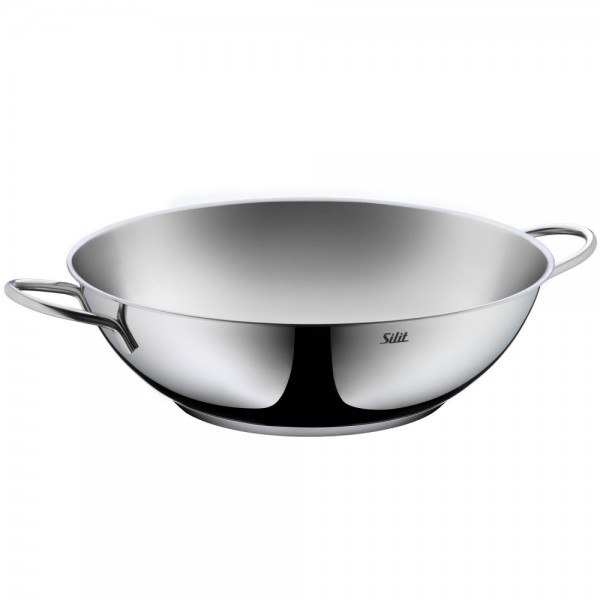 SILIT WOK 32 cm 21.3730.0472 Edelstahl p #88376
