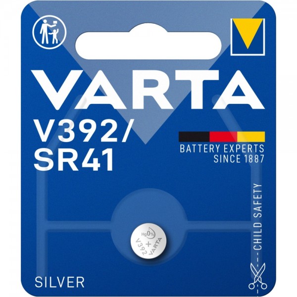 Varta V392/SR41 - Knopfzellenbatterie - #324777