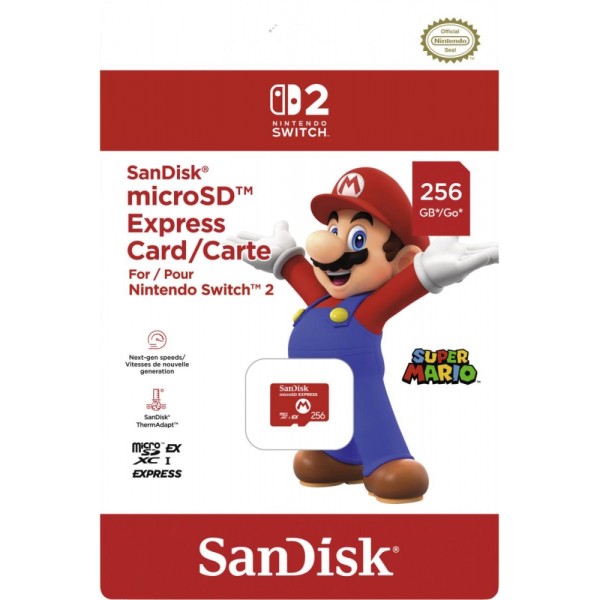 Nintendo 10016157 SanDisk - microSD EXPR #518480