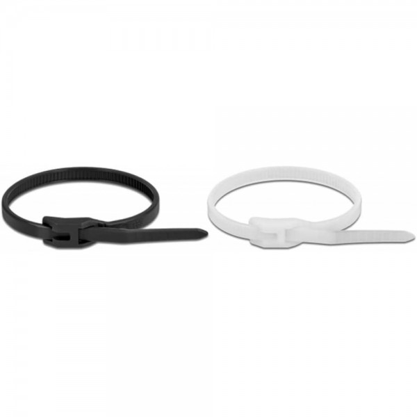 Delock 19491 - Kabelbinder mit flachem K #323806