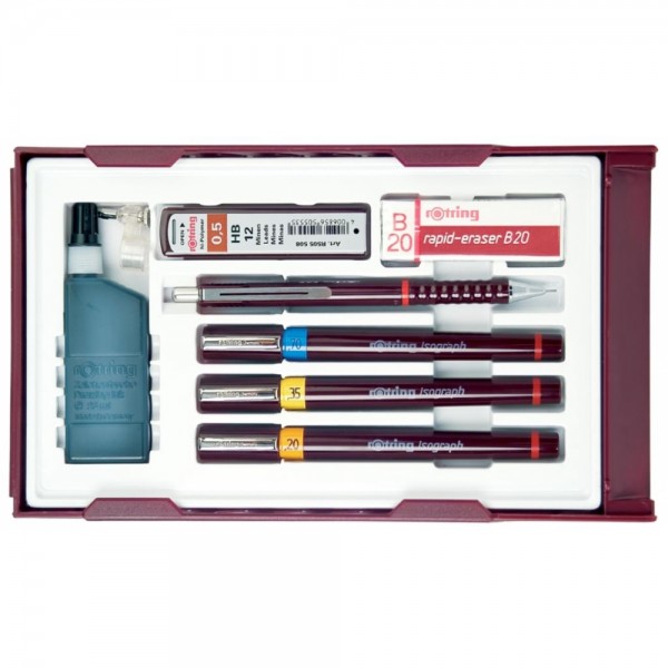 ROTRING isograph College Set 3er Satz 0, #167194