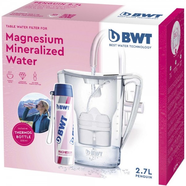 BWT Penguin 2.7l Tischwasserfilter inkl. #215928