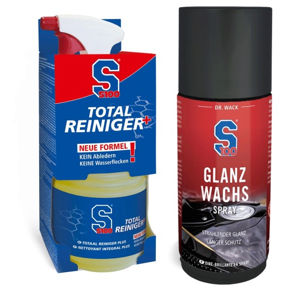 S100 Motorrad Total Reiniger Set 750ml + #692852