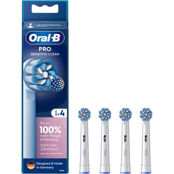 Oral-B Pro Sensitive Clean 4er - Aufstec #342212