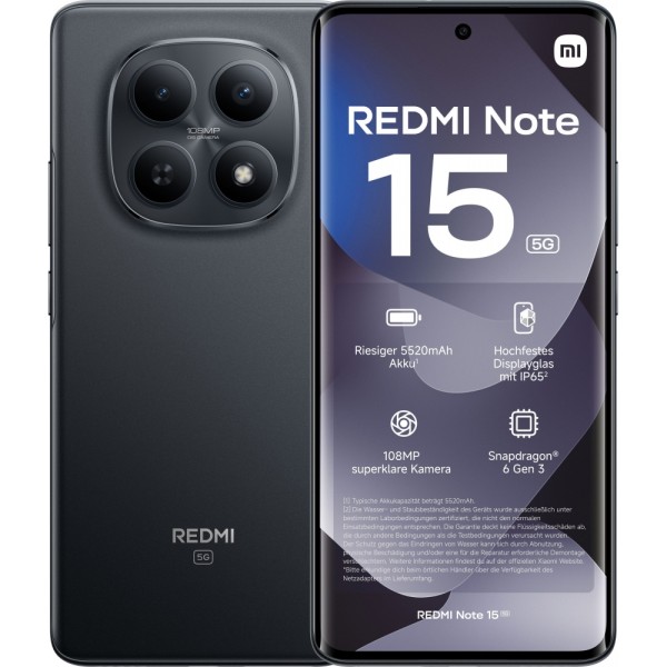 Xiaomi Redmi Note 15 5G 256 GB / 8 GB - #690015