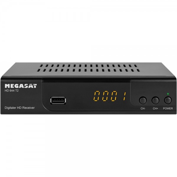 Megasat HD 644 T2 0201145, schwarz,HD-Re #242380