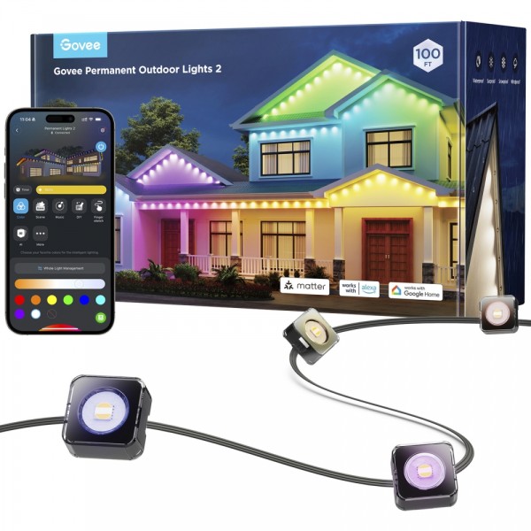 Govee Permanent Outdoor Lights 2 30 m - #699339