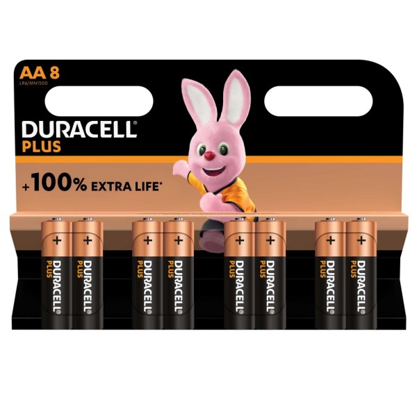 Duracell 140899 Plus - Batterie AA - 8 S #432752