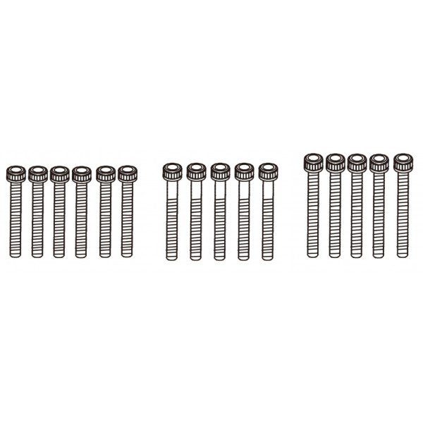 Amewi 019-21091110 Schrauben Set H - HC7 #504336