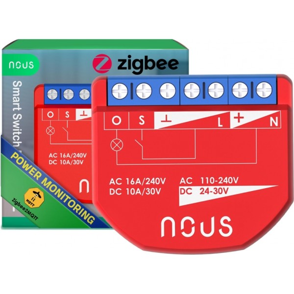 NOUS B2Z Schaltaktor -ZigBee 3,0 PM 1 Ka #472093