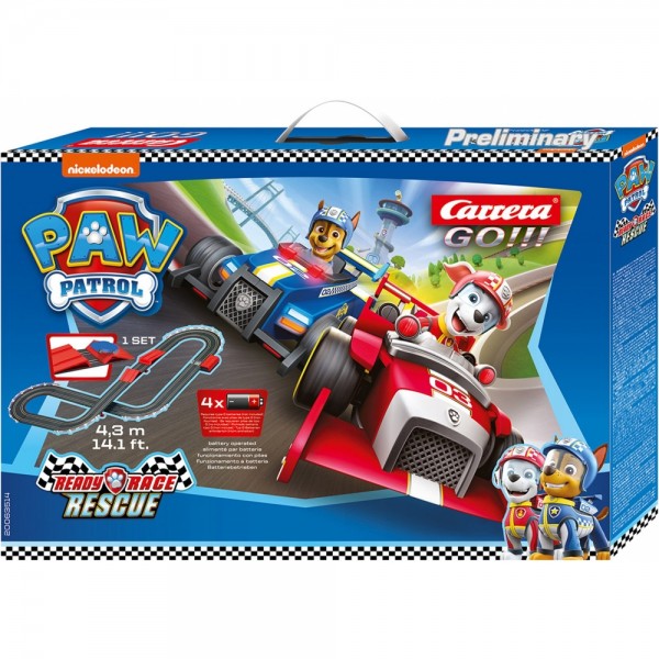 Carrera GO!!! PAW Patrol - Ready,Race & #222983