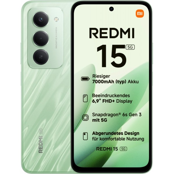 Xiaomi Redmi 15 5G 256 GB / 8 GB - Smart #656211