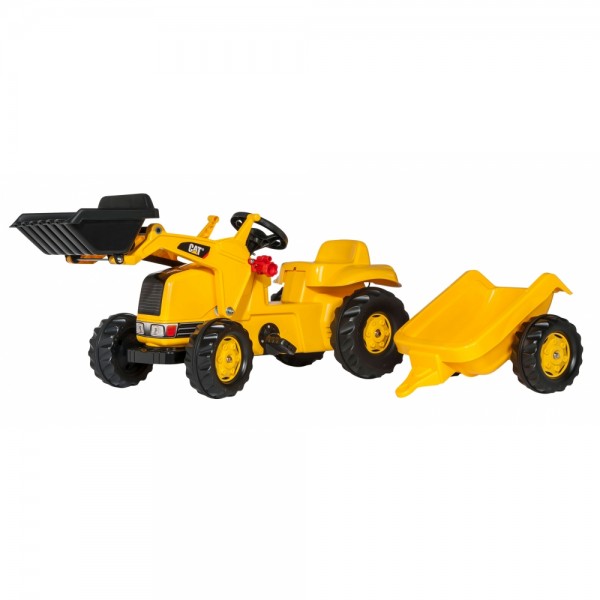 Rolly Toys CAT Lader Traktor mit Anhaeng #600023288_1