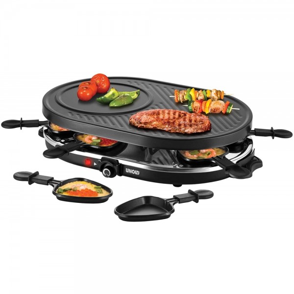 Unold 48795 Raclette Gourmet Schwarz 1.2 #267755